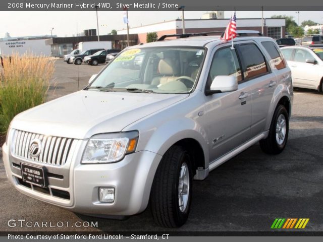 2008 Mercury Mariner Hybrid 4WD in Silver Metallic
