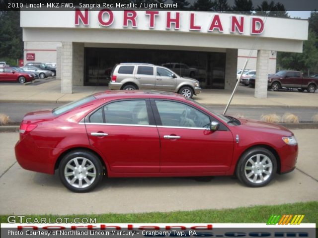 2010 Lincoln MKZ FWD in Sangria Red Metallic