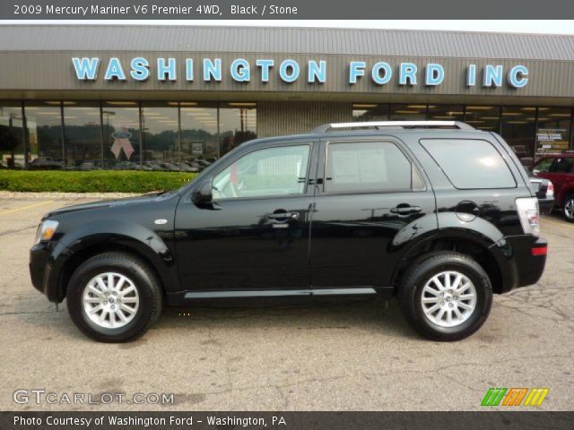 2009 Mercury Mariner V6 Premier 4WD in Black