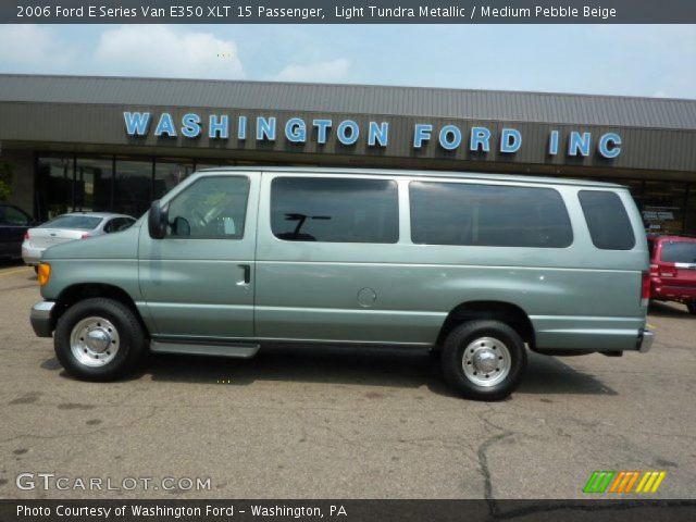 2006 Ford E Series Van E350 XLT 15 Passenger in Light Tundra Metallic