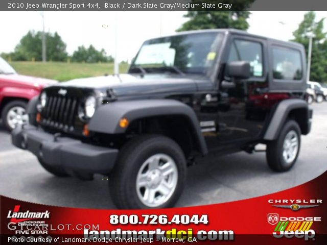 2010 Jeep Wrangler Sport 4x4 in Black