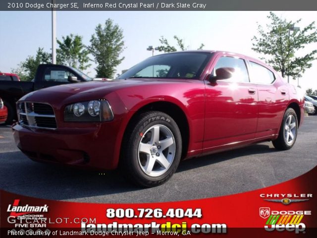 2010 Dodge Charger SE in Inferno Red Crystal Pearl