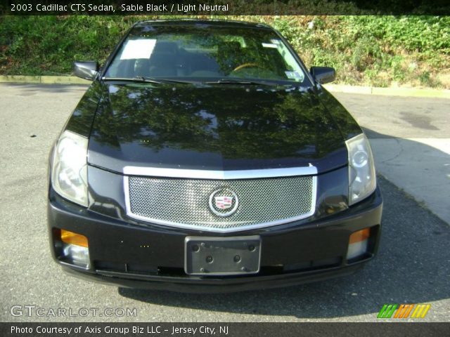 2003 Cadillac CTS Sedan in Sable Black