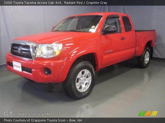 2006 Toyota Tacoma Access Cab 4x4 in Radiant Red