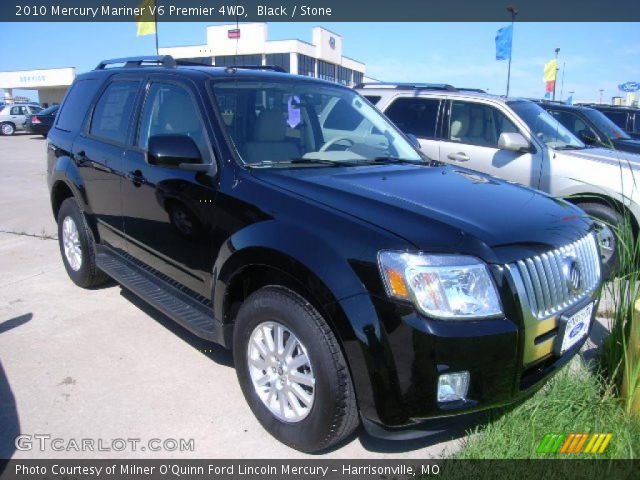 2010 Mercury Mariner V6 Premier 4WD in Black
