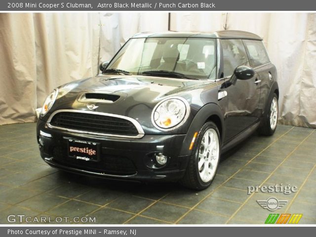 2008 Mini Cooper S Clubman in Astro Black Metallic