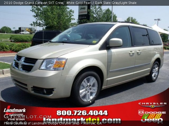 2010 Dodge Grand Caravan SXT Crew in White Gold Pearl