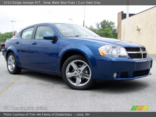 2010 Dodge Avenger R/T in Deep Water Blue Pearl