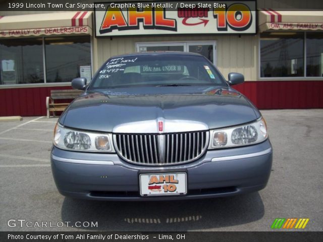 1999 Lincoln Town Car Signature in Graphite Blue Metallic