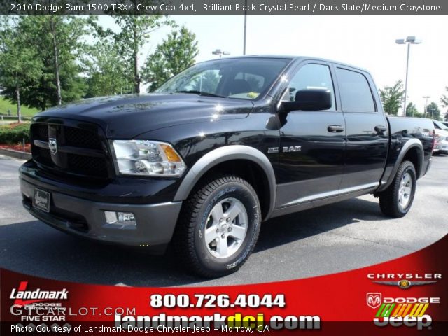 2010 Dodge Ram 1500 TRX4 Crew Cab 4x4 in Brilliant Black Crystal Pearl