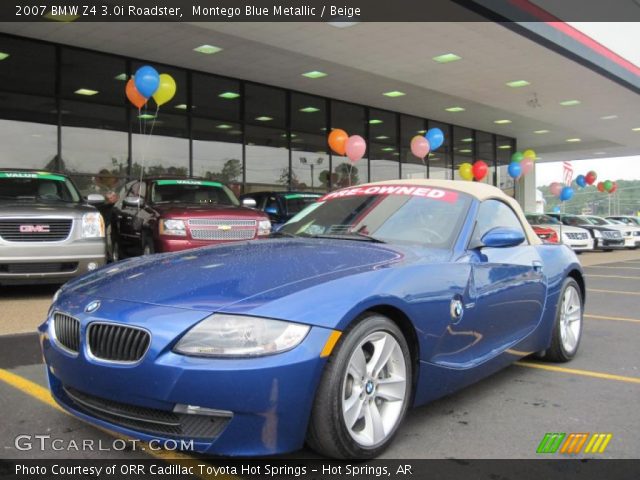 2007 BMW Z4 3.0i Roadster in Montego Blue Metallic
