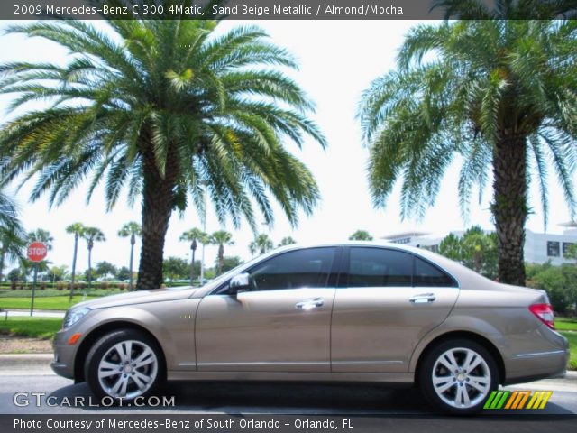 2009 Mercedes-Benz C 300 4Matic in Sand Beige Metallic