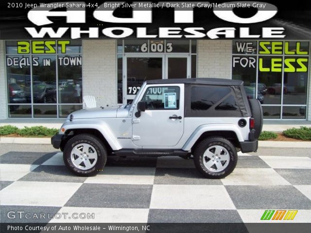 2010 Jeep Wrangler Sahara 4x4 in Bright Silver Metallic