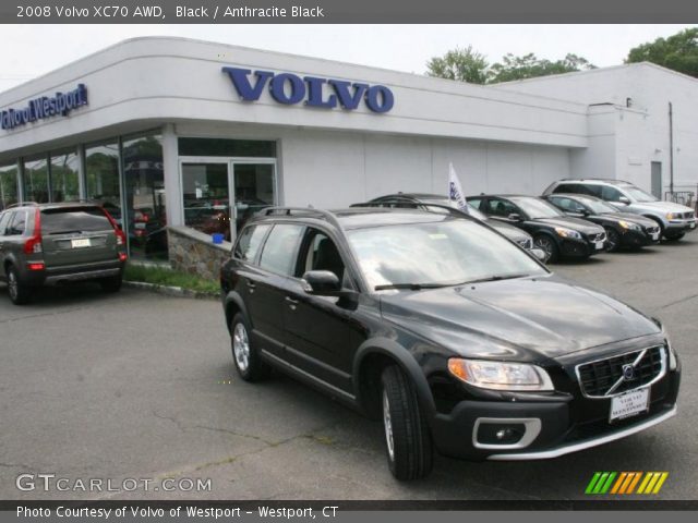 2008 Volvo XC70 AWD in Black