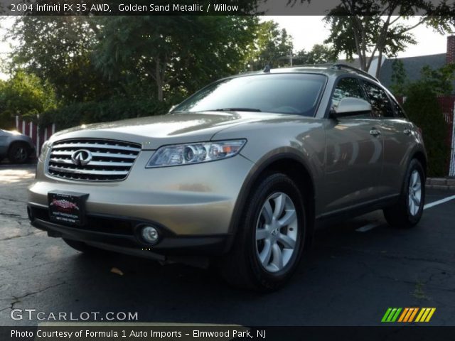 2004 Infiniti FX 35 AWD in Golden Sand Metallic