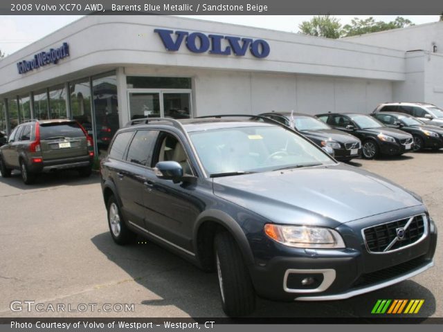 2008 Volvo XC70 AWD in Barents Blue Metallic