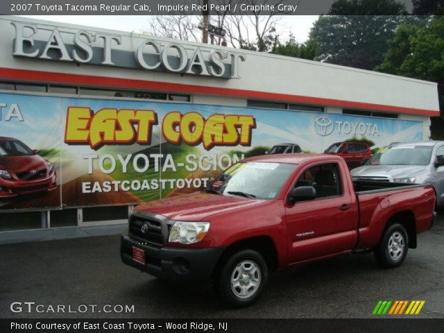 2007 Toyota Tacoma Regular Cab in Impulse Red Pearl
