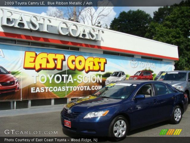 2009 Toyota Camry LE in Blue Ribbon Metallic
