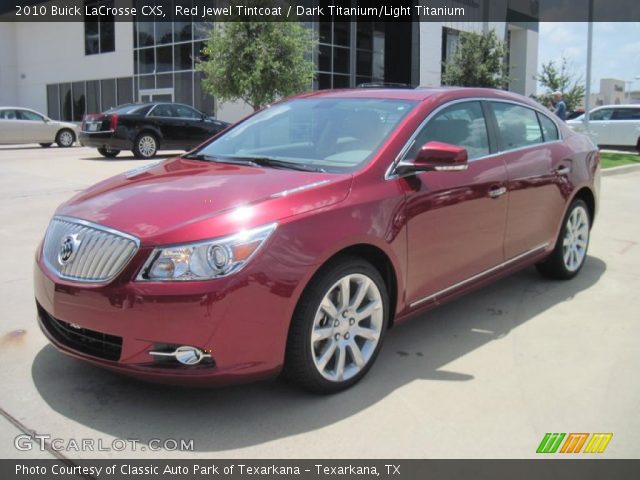 2010 Buick LaCrosse CXS in Red Jewel Tintcoat