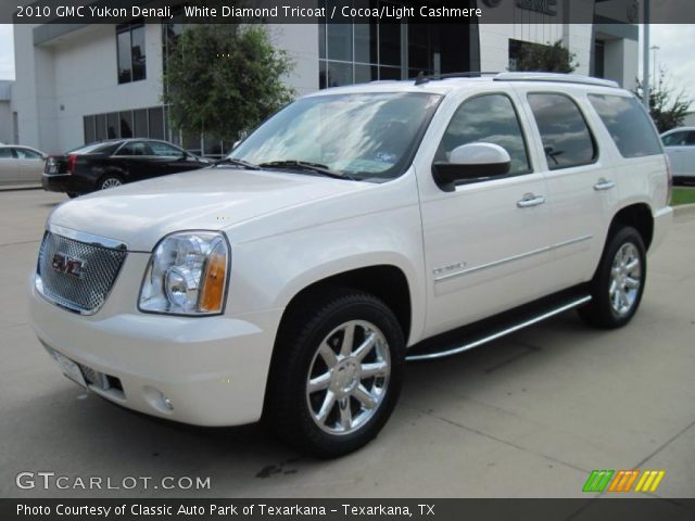 2010 GMC Yukon Denali in White Diamond Tricoat
