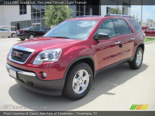 2011 GMC Acadia SLE in Red Jewel Tintcoat