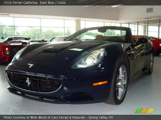 2010 Ferrari California  in Dark Blue