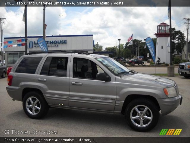 2001 Jeep Grand Cherokee Limited 4x4 in Silverstone Metallic