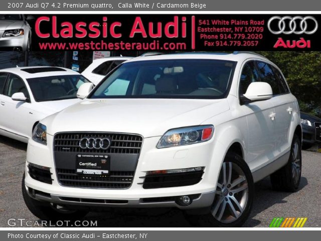 2007 Audi Q7 4.2 Premium quattro in Calla White