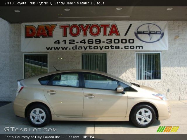 2010 Toyota Prius Hybrid II in Sandy Beach Metallic