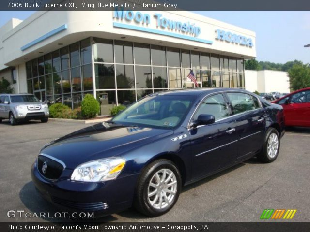 2006 Buick Lucerne CXL in Ming Blue Metallic