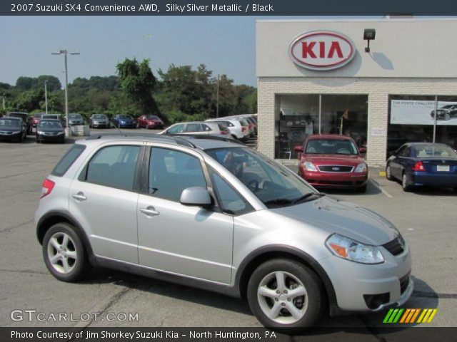 2007 Suzuki SX4 Convenience AWD in Silky Silver Metallic