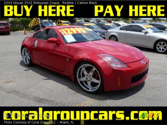 2004 Nissan 350Z Enthusiast Coupe in Redline