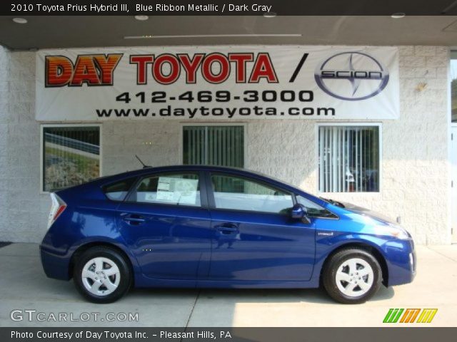 2010 Toyota Prius Hybrid III in Blue Ribbon Metallic