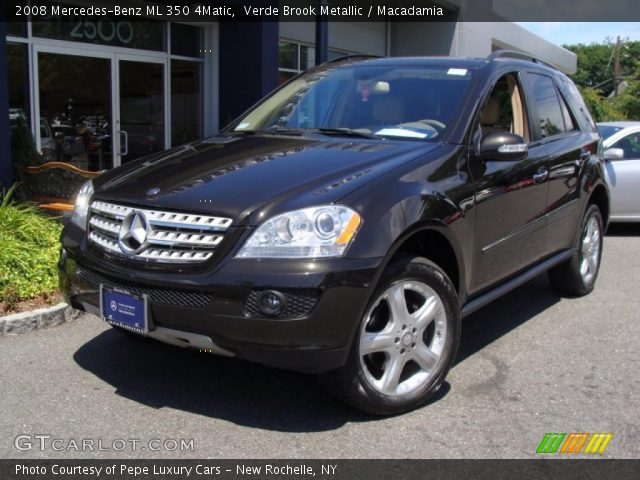 2008 Mercedes-Benz ML 350 4Matic in Verde Brook Metallic