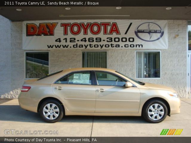 2011 Toyota Camry LE in Sandy Beach Metallic