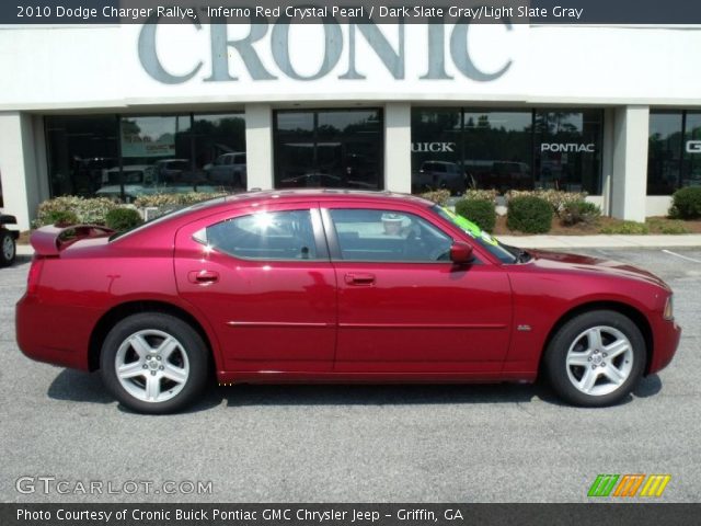 2010 Dodge Charger Rallye in Inferno Red Crystal Pearl