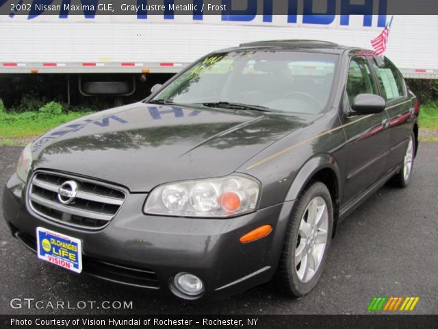 2002 Nissan Maxima GLE in Gray Lustre Metallic