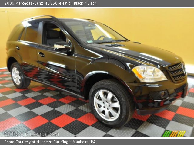2006 Mercedes-Benz ML 350 4Matic in Black