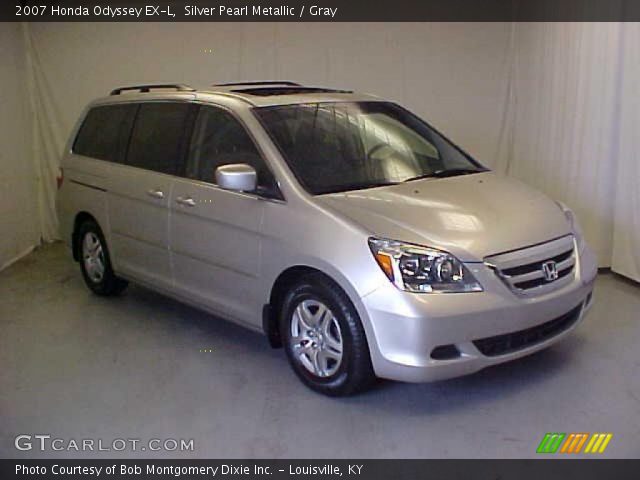 2007 Honda Odyssey EX-L in Silver Pearl Metallic