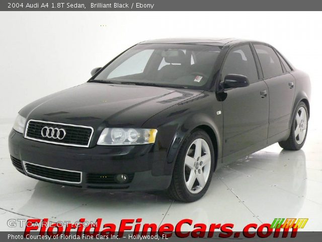 2004 Audi A4 1.8T Sedan in Brilliant Black