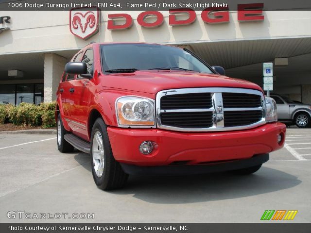 2006 Dodge Durango Limited HEMI 4x4 in Flame Red