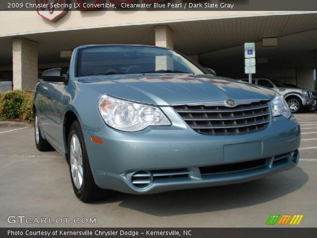 2009 Chrysler Sebring LX Convertible in Clearwater Blue Pearl