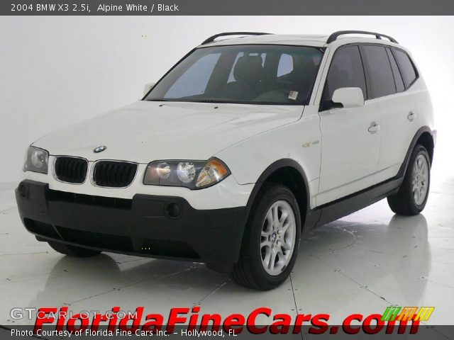 2004 BMW X3 2.5i in Alpine White