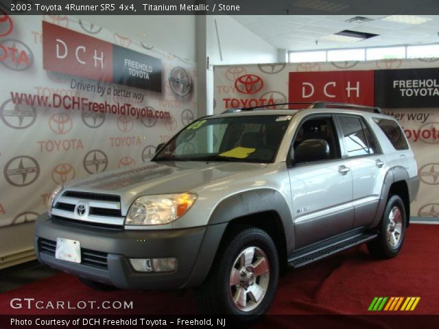 2003 Toyota 4Runner SR5 4x4 in Titanium Metallic