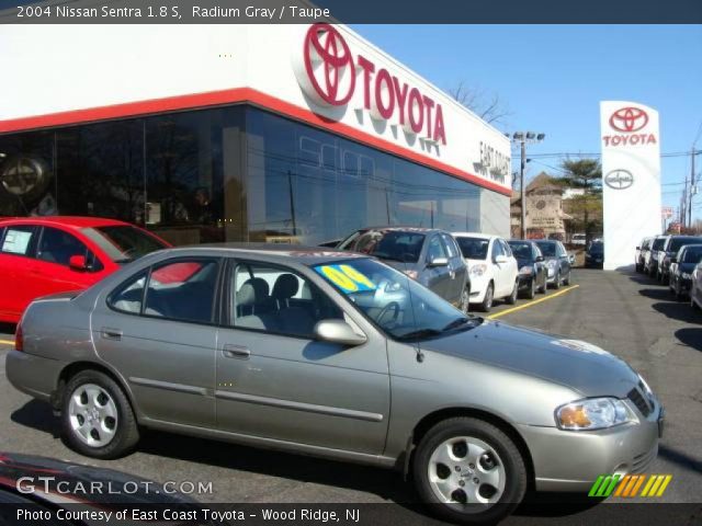 2004 Nissan Sentra 1.8 S in Radium Gray
