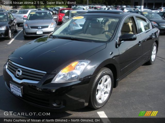 2008 Nissan Altima 2.5 SL in Super Black