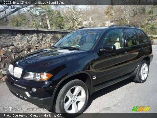 Bmw X5 2005 Interior. Jet Black 2005 BMW X5 4.4i