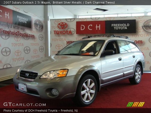 2007 Subaru Outback 2.5i Wagon in Brilliant Silver Metallic