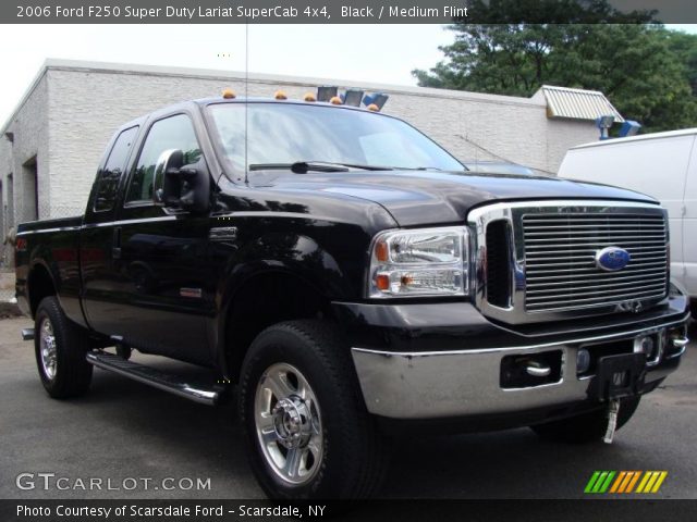 2006 Ford F250 Super Duty Lariat SuperCab 4x4 in Black