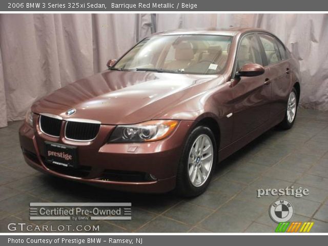 2006 BMW 3 Series 325xi Sedan in Barrique Red Metallic